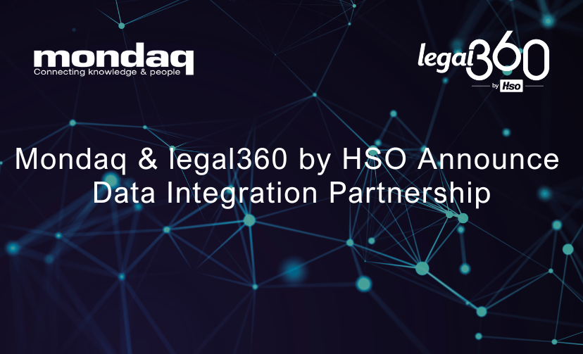 Mondaq & legal360 by HSO Announce Data Integration Partnership